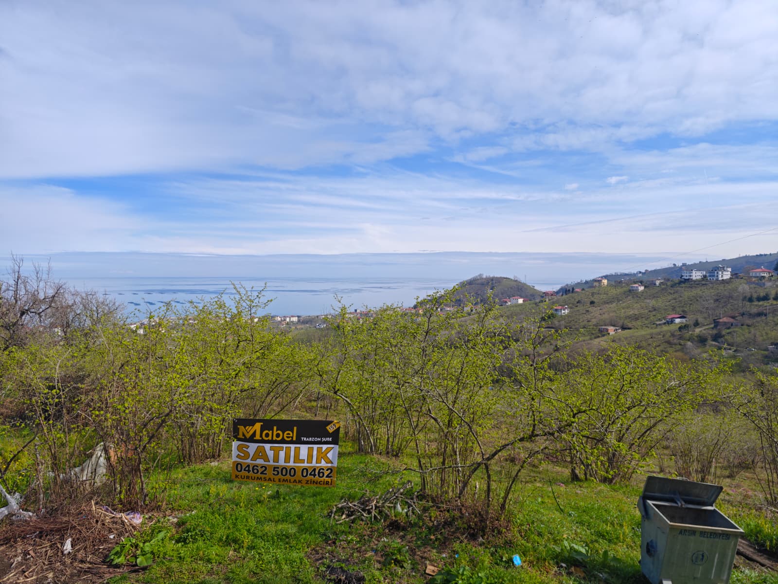 MABEL'DEN ARSİNDE YATIRIMLIK 2.8 DÖNÜM DENİZ MANZARALI ARSA